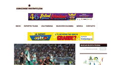 Desktop Screenshot of elrincondelvinotinto.com